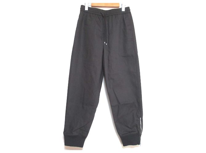 Calças Jogger de Material Hermès Bronze