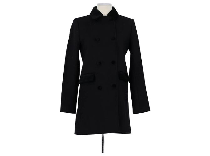 The Kooples Black wool coat