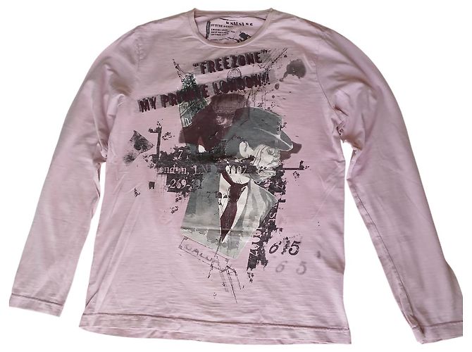 Autre Marque Salsa Sweatshirt Rosa Baumwolle Größe M Pink