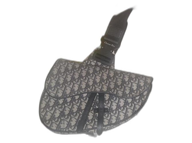 Autre Marque Christian Dior Saddle Oblique Bege