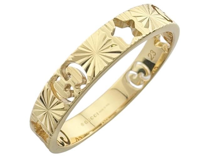 Gucci Icon Star Band Ring Yellow  ref.2577845