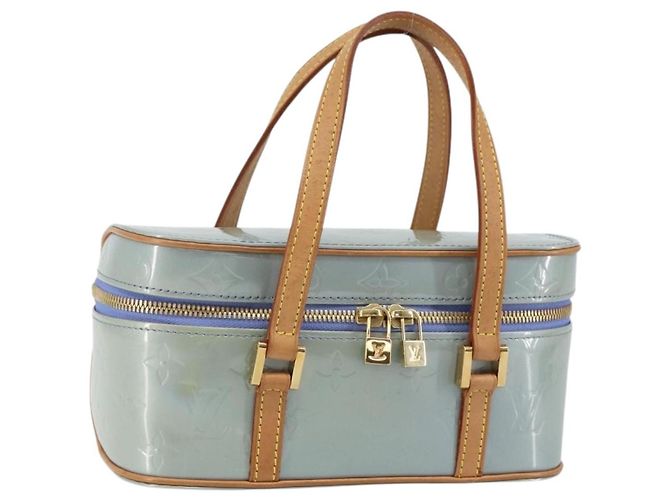 Bolso Sullivan Horizontal Monogram Vernis PM Louis Vuitton Azul