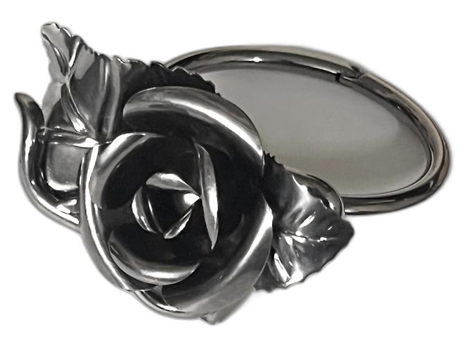 Prada Fall 2016 Rose Bracelet Bangle Silvery