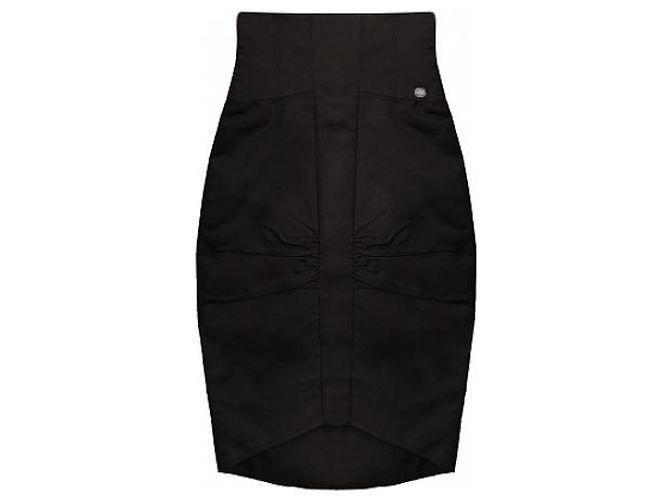 Falda de seda negra 08A 2008 de Chanel & Karl Lagerfeld 2008 talla 38 FR Negro