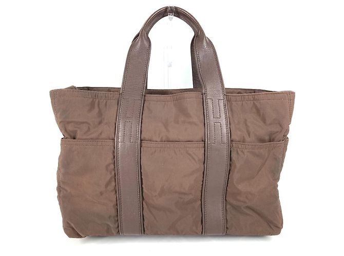 Hermès Bolsa Tote MM Acapulco Hermes Marrom