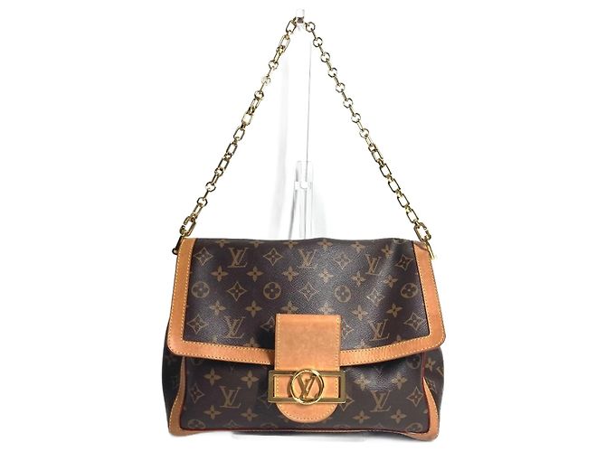 Sac Dauphine Soft GM Monogram Louis Vuitton Marron Monogramme