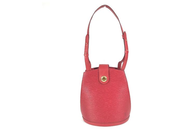 Borsa a Spalla Cluny Epi Louis Vuitton Rosso