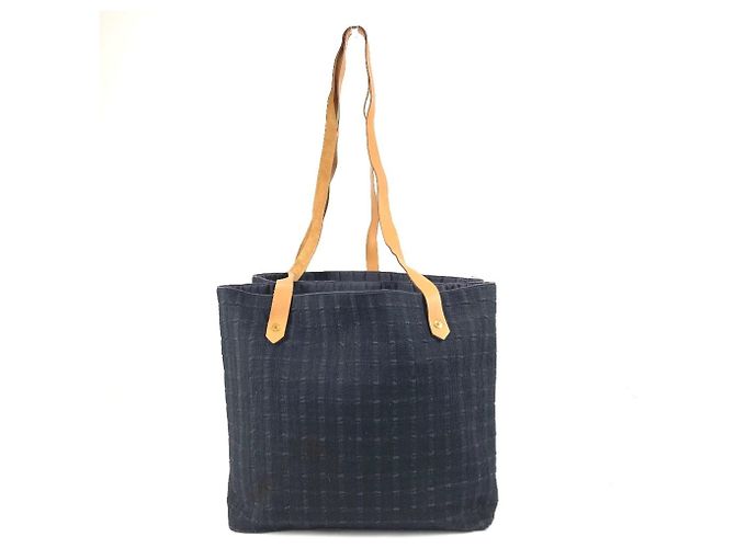 Bolsa tote Amedaba Kabadou da Hermès Azul marinho