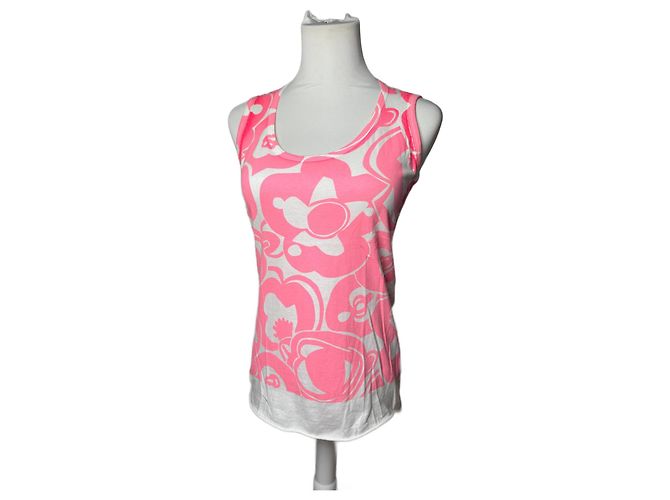 Top Vintage Marni Rosa Bianco M