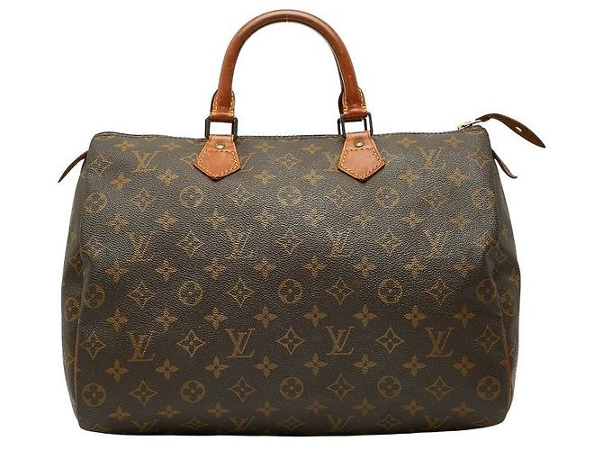 Bolsa Louis Vuitton Speedy 35 Monogram Marrom