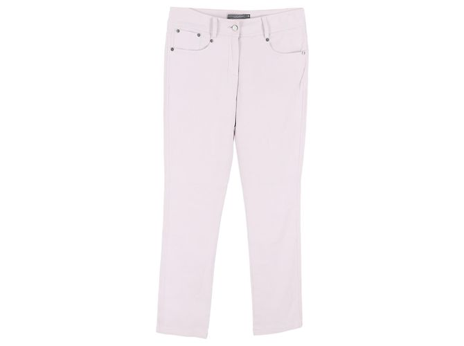 Hose aus hellrosa Baumwolle mit gesticktem Alexander Mcqueen-Logo Pink