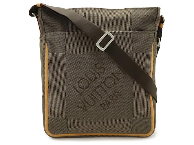 Louis Vuitton Damier Geant Shoulder Bag Grey Cloth  ref.2582968
