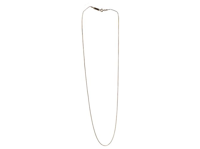 Collier doré Isabel Marant