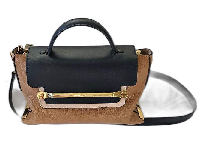 Chloé Clare Borsa a Mano e a Spalla Multicolore 