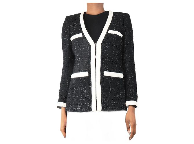 Veronica Beard Black boucle jacket - size XS