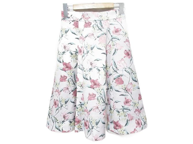 Autre Marque Schwingender Rock mit Blumenmuster Apuweiser-riche Pink