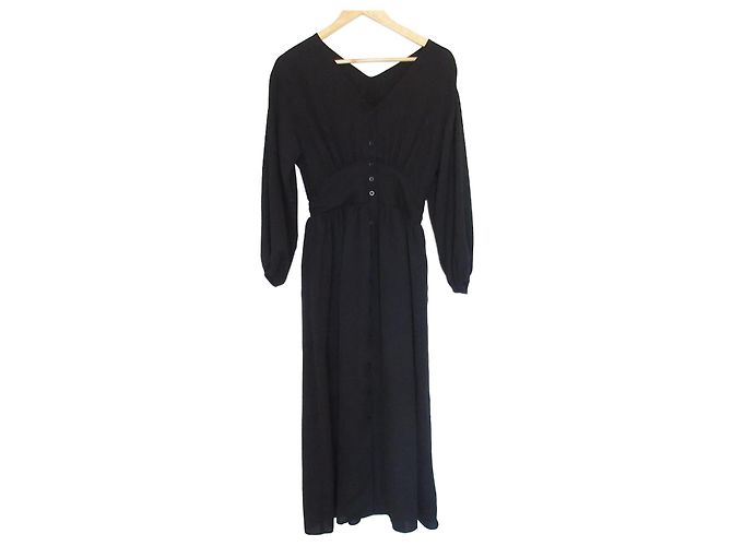 Autre Marque Raffiniertes Hemdkleid SLOBE IENA Schwarz