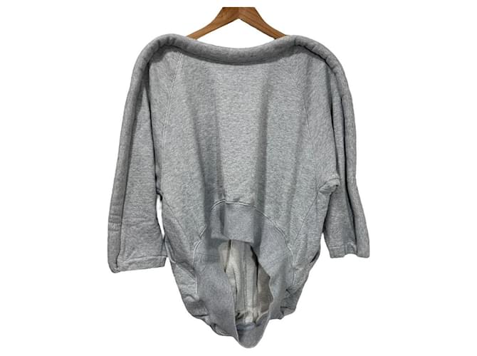Autre Marque Cygne Pullover Sweatshirt Grau 