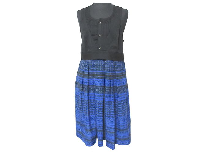 Autre Marque Robe Diesel Black Gold Noir Bleu