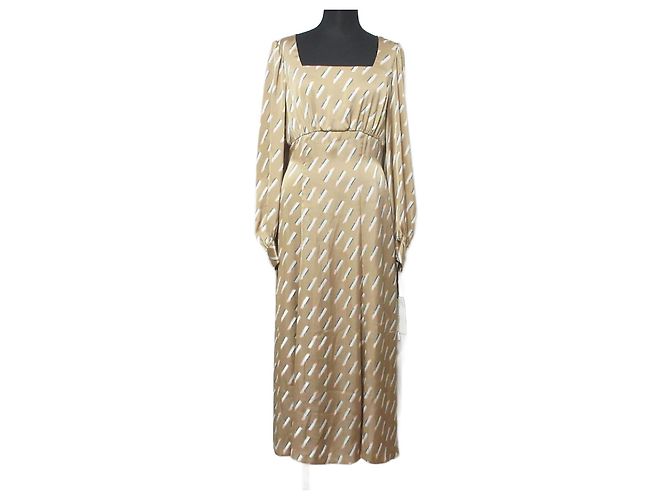 Autre Marque Vestido largo Shun Lip Grace Class Bag Beige