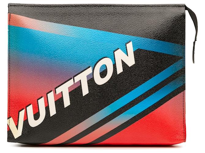 Pochete de Maquiagem 26 Multi Damier Race Louis Vuitton Multicor Lona  ref.2584068