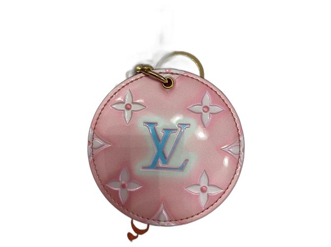 Bijou de sac Louis Vuitton Valentine's Day Rose en cuir vernis