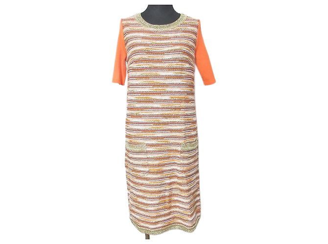 Autre Marque Vestido de malha Junko Shimada 49AV Laranja