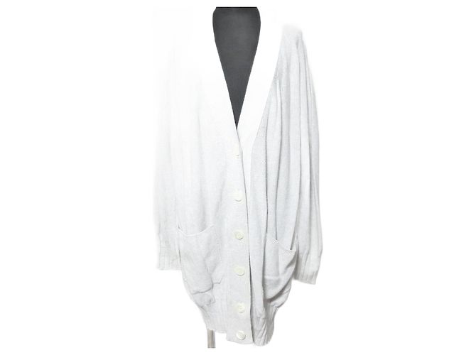 Autre Marque Cruciani Baumwollstrickjacke Grau