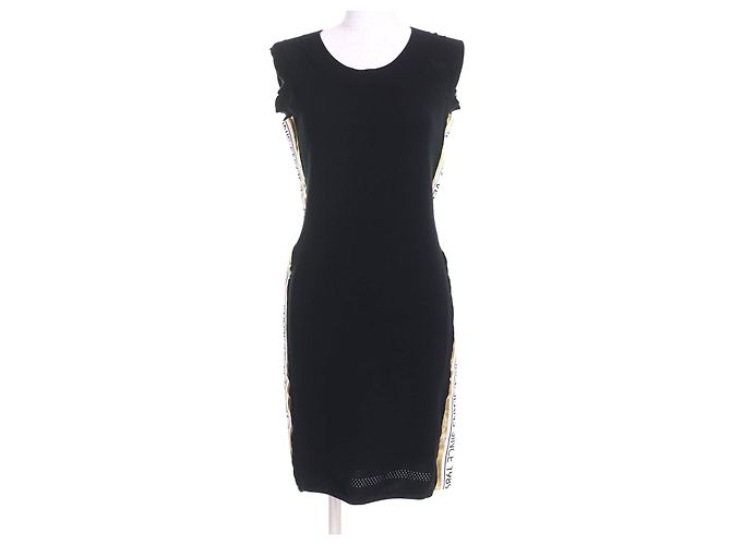 Strickkleid Versace Jeans Schwarz