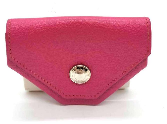Hermès Hermes Levain Quatre Coin Case Pink