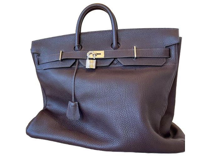 Haut à courroies "Trägershirt" 50 cm, Hermès Schokolade