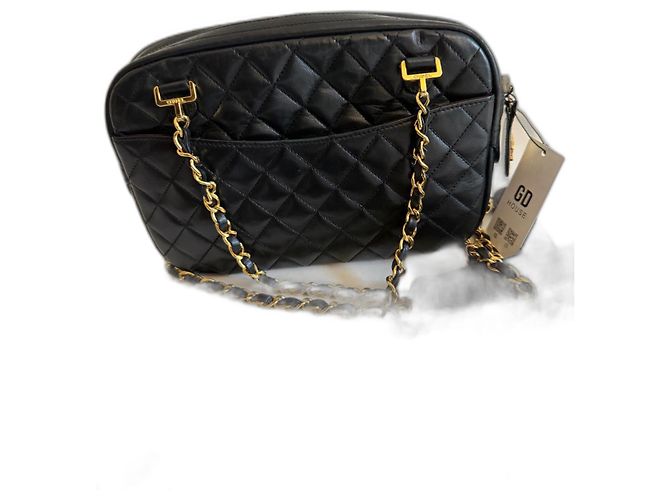 Chanel Vintage Camera Dark blue