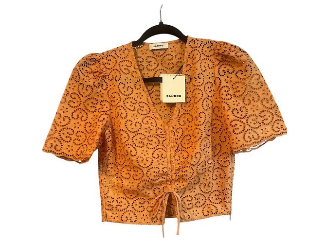 Top Sandro neu - Größe XS Orange