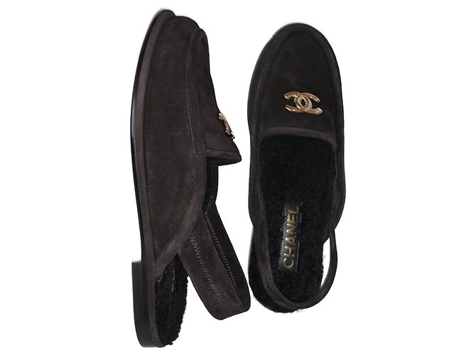 Chanel Derbies Noirs