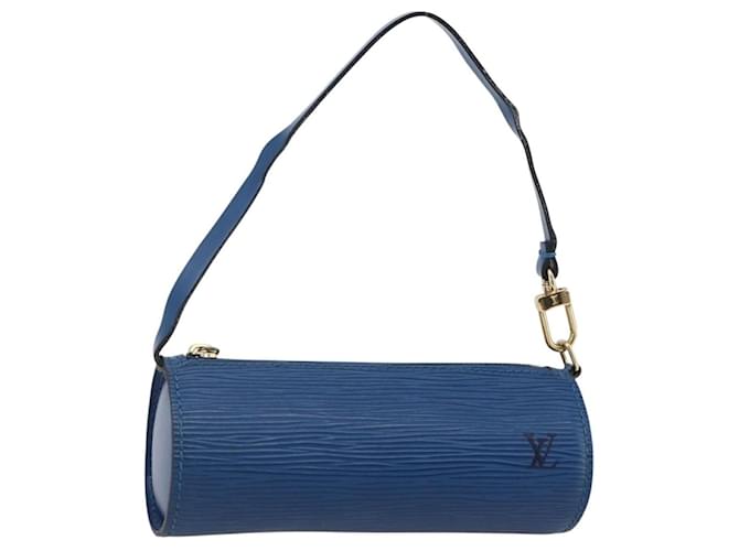 Louis Vuitton Soufflot Pochette Epi Leather Blue  ref.2586152