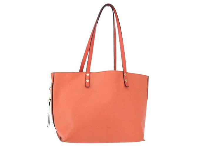 Chloé Dilan Mittelgroße Leder-Tote Pink