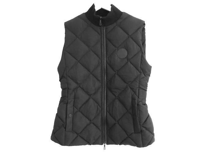Hermès Hermes Quilted Puffer Gilet Jacket Black