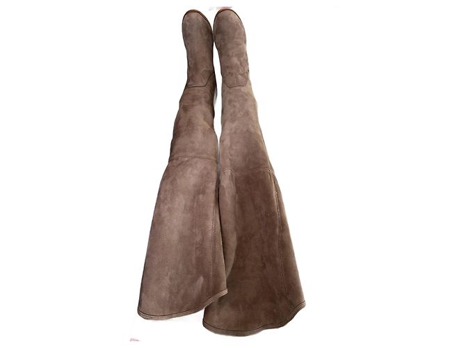 Ugg W Fiorentina Botas de Camurça Bege