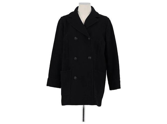The Kooples Black wool coat