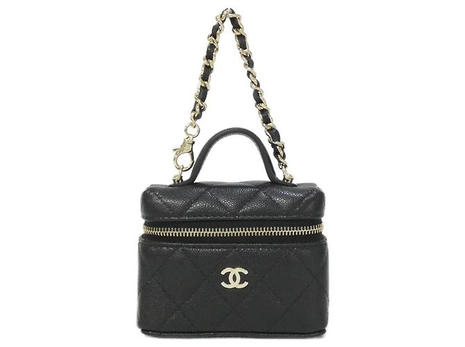 Charm per borsa Chanel AP4897 Nero