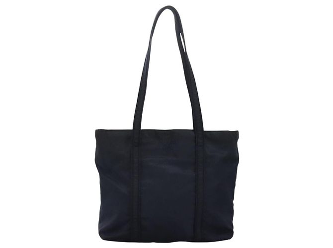 Prada Open Tote Tessuto Medium Navy blue