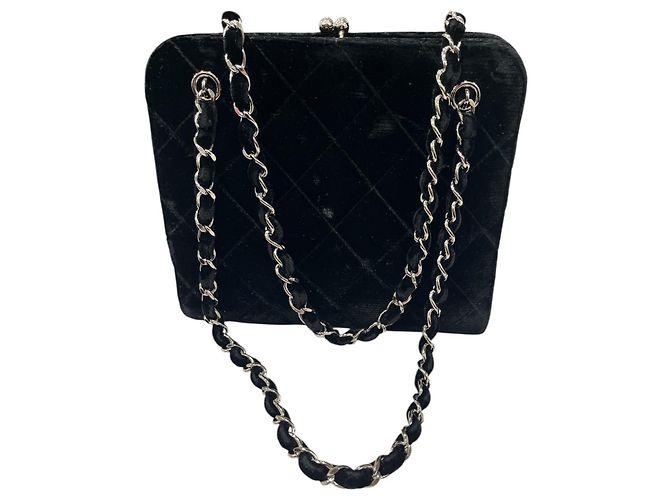 Chanel Valigie Nero Velluto