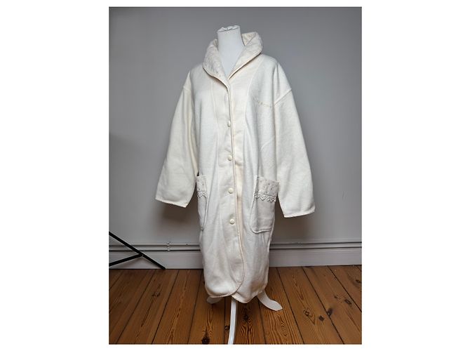 Vintage Givenchy Mantel Weiß L