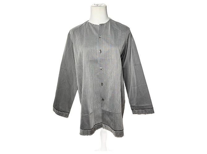 Comme Des Garcons Vintage Comme Des Garçons Tricots Hemd Silber 40/L