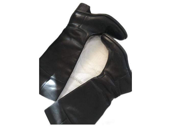 Autre Marque Botas de montar Triver Flight de cuero negro