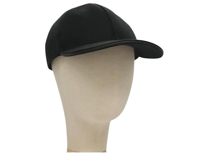 Gucci Interlocking G Web Baseball Cap Canvas Black Cloth  ref.2589217