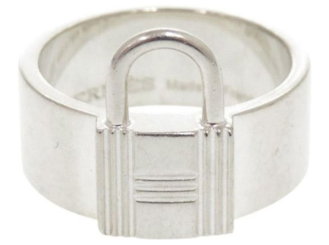 Hermès Hermes Alpha Kelly Silver 925 Ring Silvery