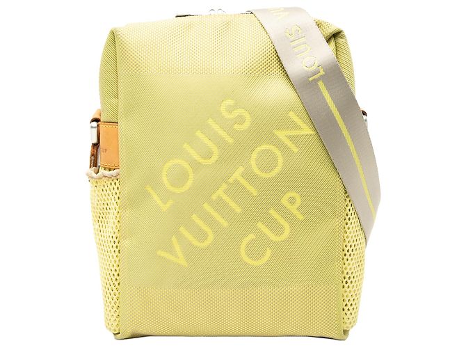 Louis Vuitton Damier Géant Vert LV Cup Weatherly Doré