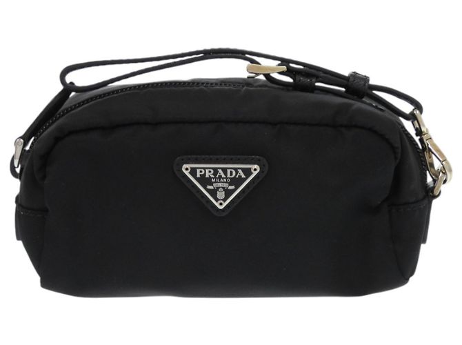 Schwarze Nylon-Tasche von Prada
