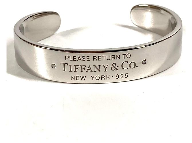 Pulseira de punho em prata Tiffany & Co.